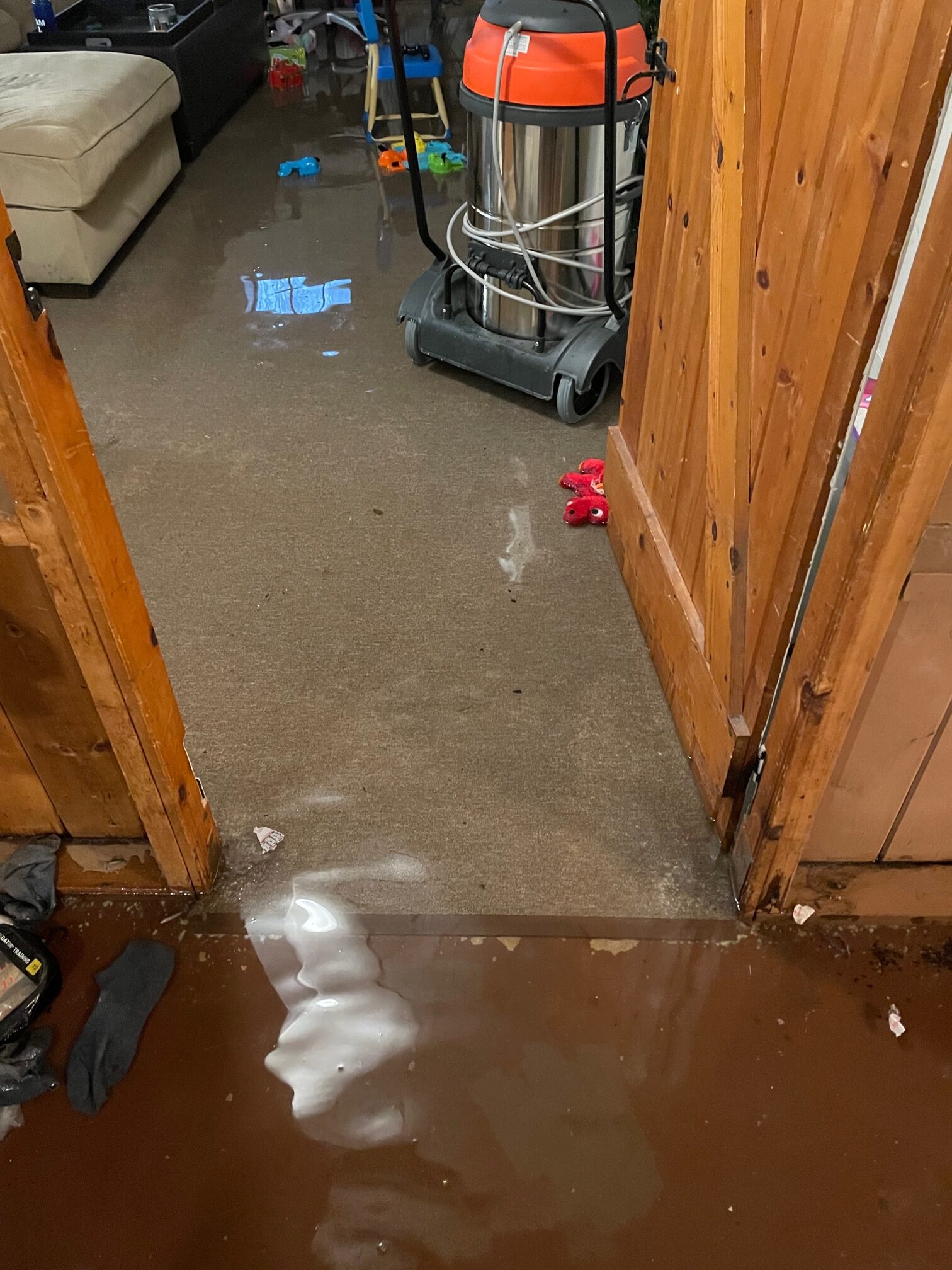 basement water damage